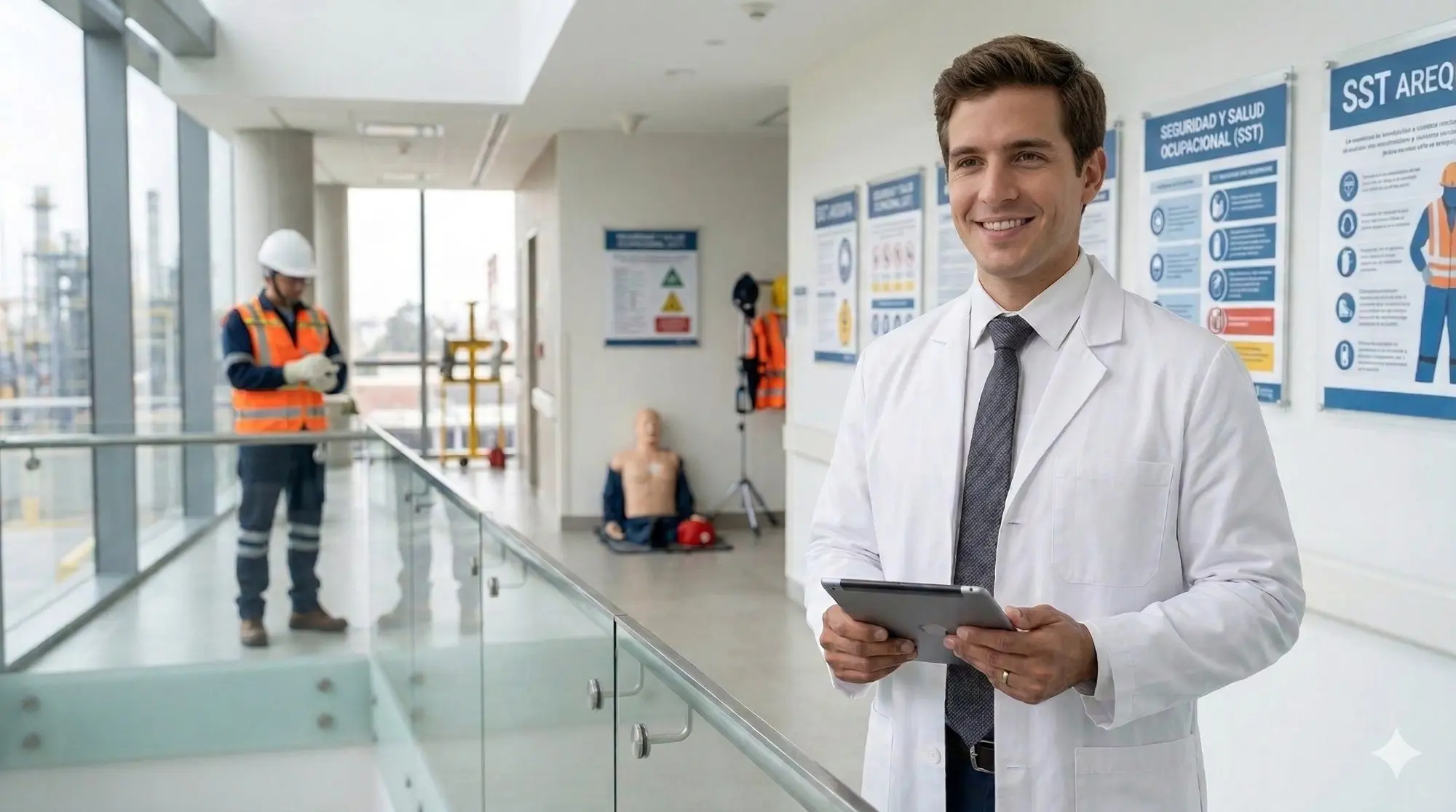 Dr. Wenceslao Ochoa Cuadros, médico ocupacional y consultor SST en Arequipa, CMP 102517 RNA 13334